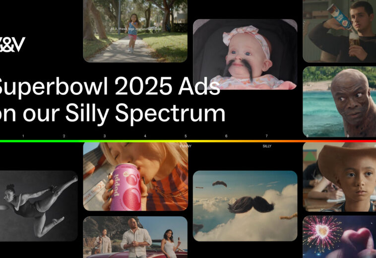 Superbowl 2025 Ads on our “Silly Spectrum”